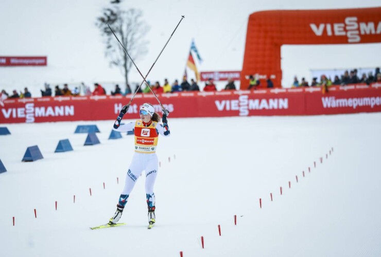 Seriensiegerin: Gyda Westvold Hansen (NOR) möchte zu den Olympischen Spielen.