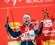 Freut sich über Platz zwei: Johannes Lamparter (AUT)