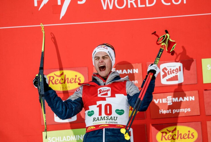 Freut sich über Platz zwei: Johannes Lamparter (AUT)