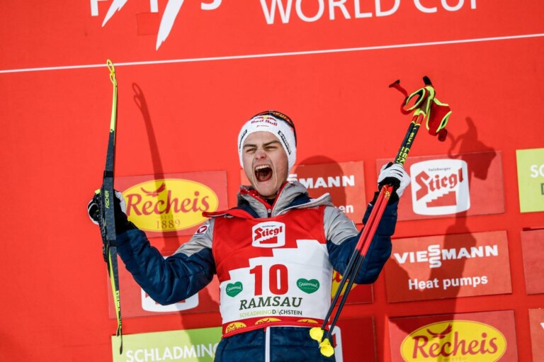 Freut sich über Platz zwei: Johannes Lamparter (AUT)