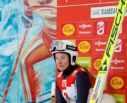 Sophia Maurus (GER) mit der zwischenzeitlichen Führung