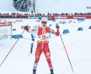 Überglücklich mit Platz zwei: Johannes Lamparter (AUT)