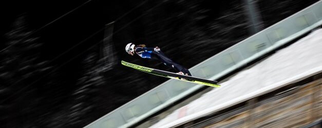 Gyda Westvold Hansen (NOR) zeigte die weitesten Sprünge der Wettkämpfe.