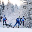 Greta Pinzani (ITA), Annika Malacinski (USA), Daniela Dejori (ITA) beim COC in Lillehammer