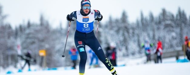 Sophia Maurus (GER) bei ihrem Wettkampf in Lillehammer