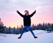 Gute Laune bei Annika Malacinski (USA)