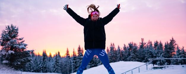 Gute Laune bei Annika Malacinski (USA)