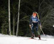 Nathalie Armbruster (GER) lief in Gruppe zwei.