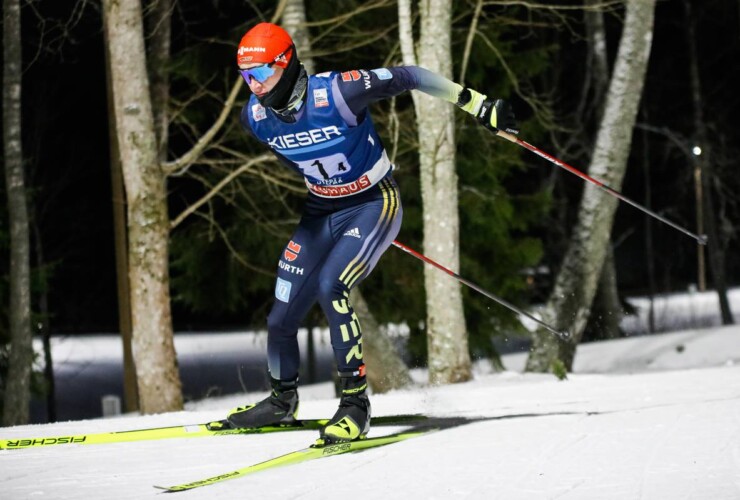 Julian Schmid (GER) brachte Platz zwei ins Ziel.