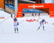 Gyda Westvold Hansen (NOR) gewinnt knapp vor Ida Marie Hagen (NOR), (l-r).
