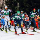 Fabian Riessle (GER) mit Manuel Faißt und Terence Weber (mittlere Reihe)