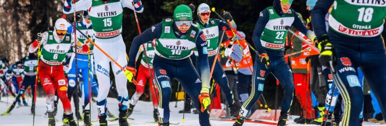 Fabian Riessle (GER) mit Manuel Faißt und Terence Weber (mittlere Reihe)