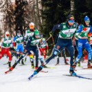 Jakob Lange (GER) läuft ein starkes Rennen.