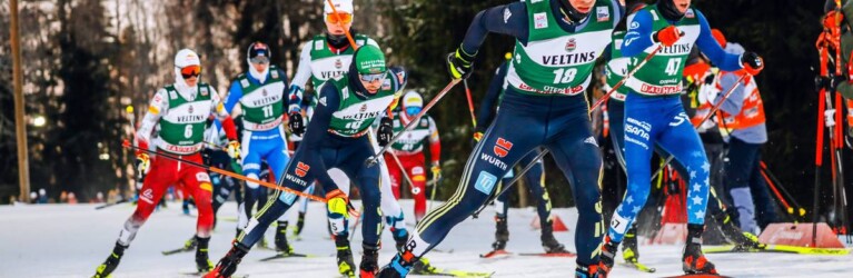 Jakob Lange (GER) läuft ein starkes Rennen.