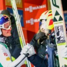 Fairplay: Johannes Lamparter (AUT) und Ilkka Herola (FIN) (l-r) tauschen Glückwünsche aus.