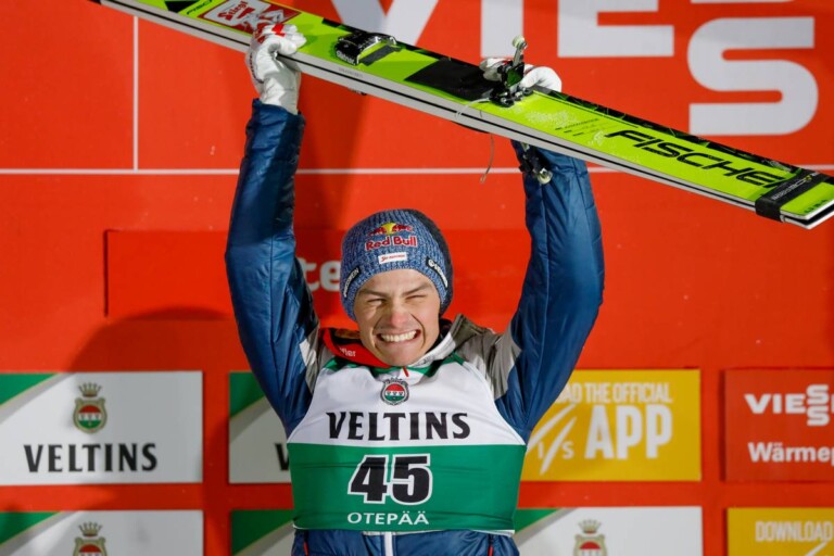 Johannes Lamparter (AUT) überrascht sich selbst.