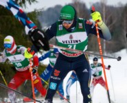 Fabian Riessle (GER) läuft die schnellste Zeit des Rennens.
