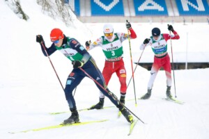 Die Führungsgruppe: Julian Schmid (GER), Johannes Lamparter (AUT), Ryota Yamamoto (JPN)