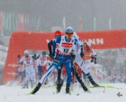 Ilkka Herola (FIN) führte das Feld zwischenzeitlich an.