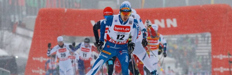 Ilkka Herola (FIN) führte das Feld zwischenzeitlich an.