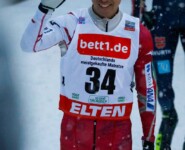 Akito Watabe (JPN) hat auch in Klingenthal Fans.