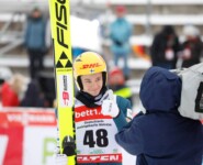 Daumen hoch für die Saisonbestleistung: Eero Hirvonen (FIN)