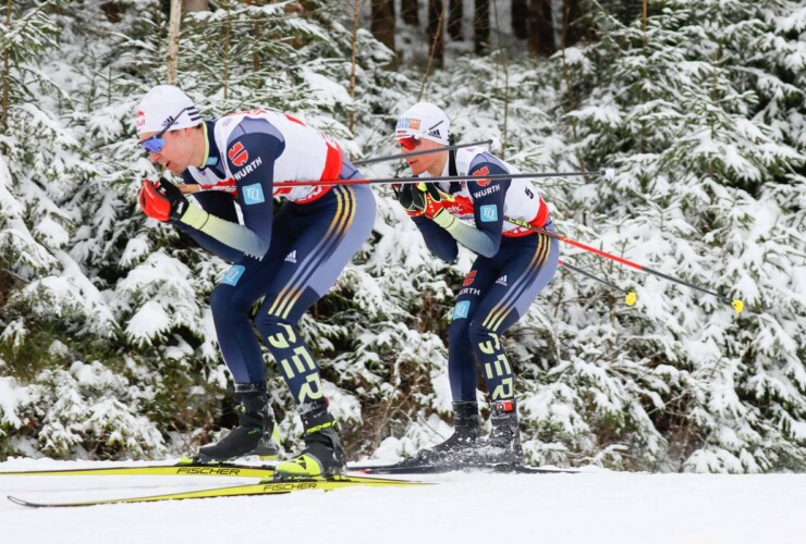 Vinzenz Geiger (GER), Manuel Faisst (GER), (l-r)