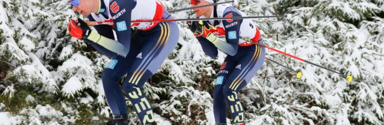 Vinzenz Geiger (GER), Manuel Faisst (GER), (l-r)