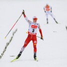 Johannes Lamparter (AUT) feiert Sieg Nummer zwei.