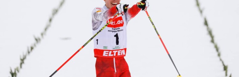 Franz-Josef Rehrl (AUT) beim Zieleinlauf