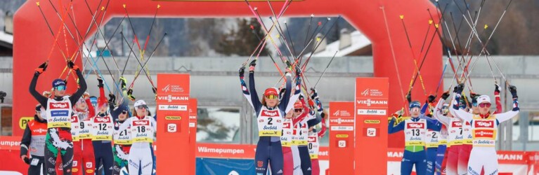 No exception: Annika Sieff (ITA), Nathalie Armbruster (GER), Gyda Westvold Hansen (NOR), (l-r) protestieren gegen ihren Ausschluss von den Olympischen Spielen.
