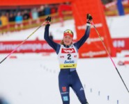 Wieder ein Podium für Nathalie Armbruster (GER)