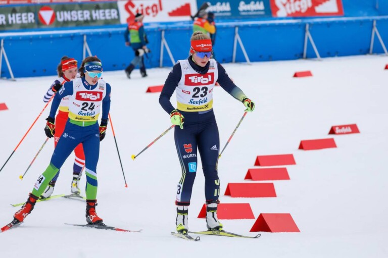 Silva Verbic (SLO), Magdalena Burger (GER), (l-r)