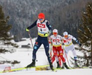 Julian Schmid (GER), Johannes Lamparter (AUT), Jens Luraas Oftebro (NOR), (l-r)