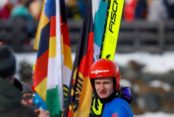 Unterstützung aus der Heimat für Julian Schmid (GER)