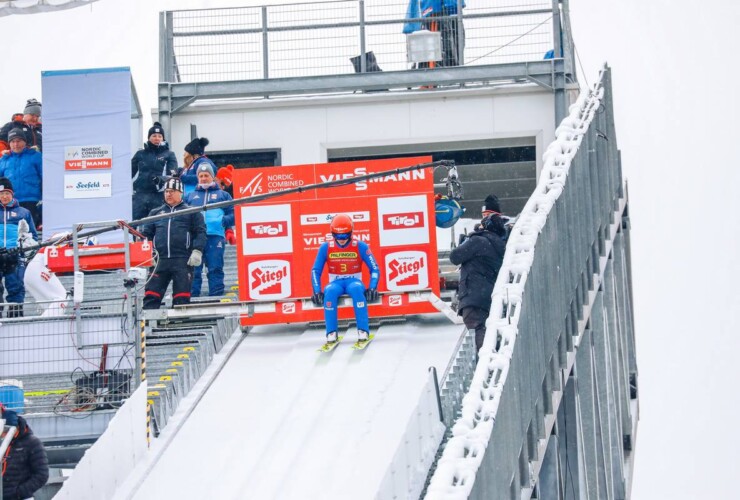 Julian Schmid (GER) war nach dem Springen bester DSV-Athlet.