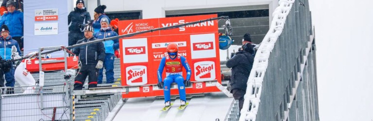 Julian Schmid (GER) war nach dem Springen bester DSV-Athlet.