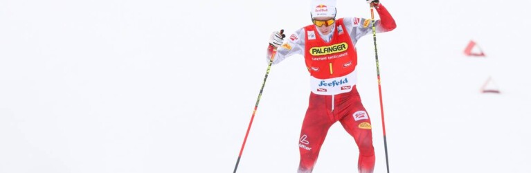 Allein auf weiter Flur: Johannes Lamparter (AUT)