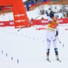 Gyda Westvold Hansen (NOR) gewinnt auch den zweiten Weltcup in Seefeld.