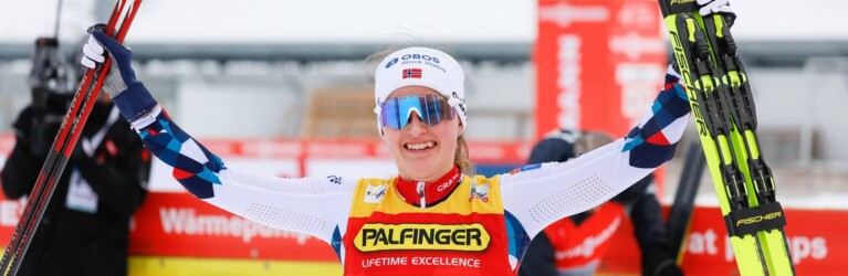 Seriensiegerin: Gyda Westvold Hansen (NOR) konnte bislang alle Weltcups der Saison für sich entscheiden.