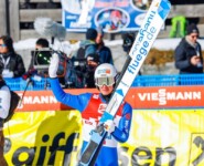 Manuel Faisst (GER) bekam Unterstützung durch seinen Fanclub.