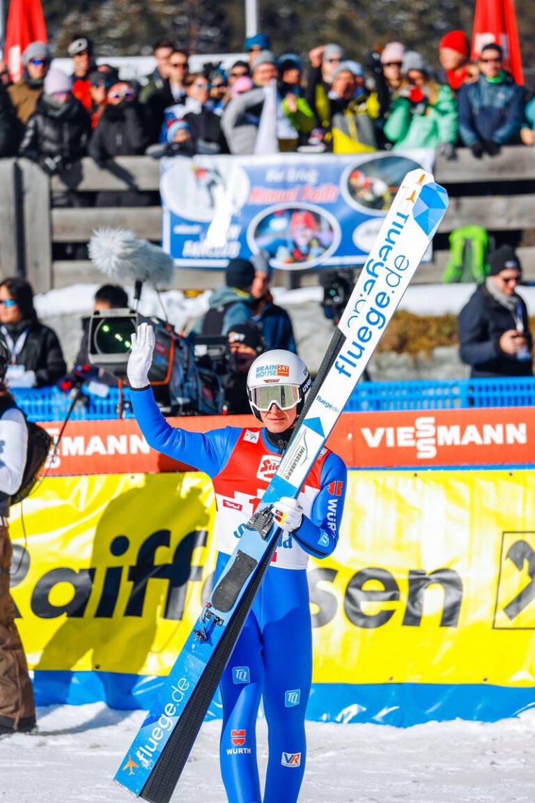 Manuel Faisst (GER) bekam Unterstützung durch seinen Fanclub.