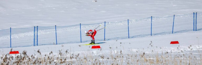 Allein auf weiter Flur: Johannes Lamparter (AUT)