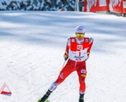 Allein auf weiter Flur: Johannes Lamparter (AUT)