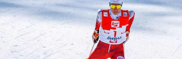 Allein auf weiter Flur: Johannes Lamparter (AUT)