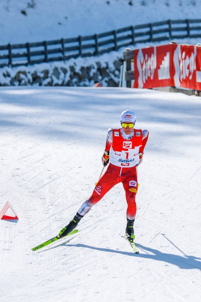 Allein auf weiter Flur: Johannes Lamparter (AUT)