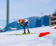 Julian Schmid (GER) in rasantem Tempo
