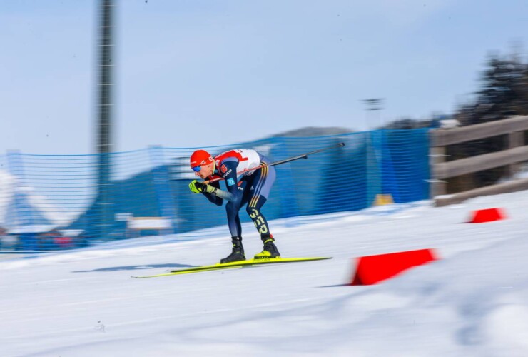 Julian Schmid (GER) in rasantem Tempo