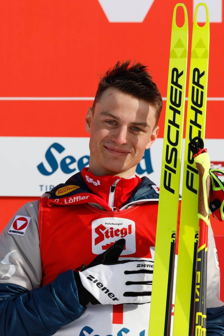 Johannes Lamparter (AUT) gewinnt das Seefeld Triple.