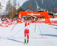 Johannes Lamparter (AUT) gewinnt als erster Österreicher das Triple zuhause.